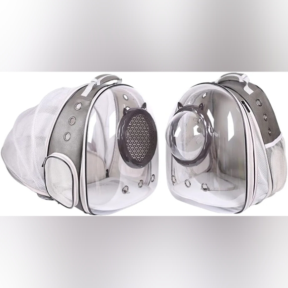 Expandable Cat / Small Pet (puppy) Carrier Backpack - Picture 5 of 8